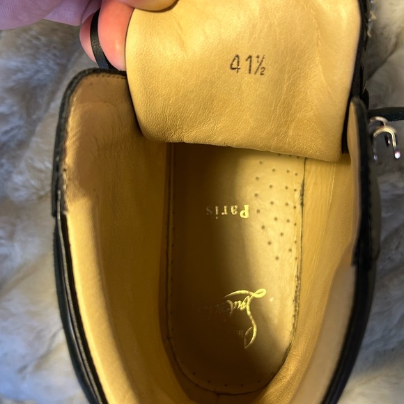 Christian Louboutin High top spiked shoes men’s size 41.5 - Picture 7 of 7